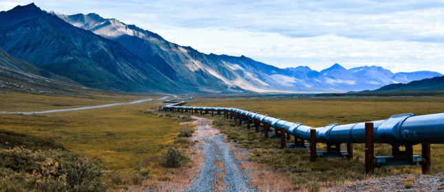 Gas Pipeline Mountains